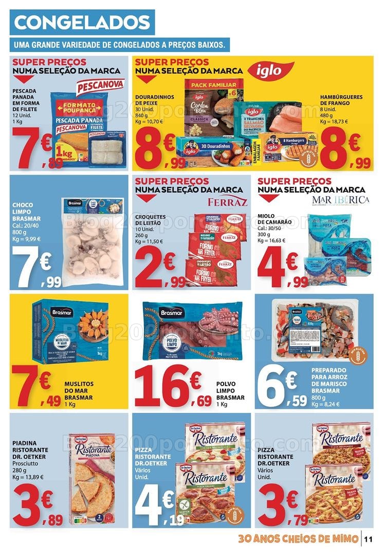 Antevisão Folheto E-LECLERC Promoções de 6 a 12 agosto